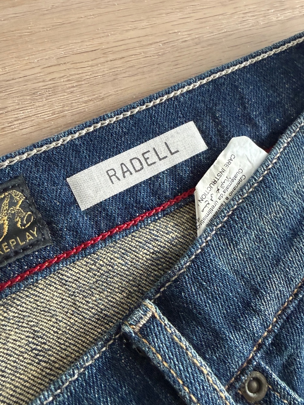 Replay Y2K Radell Low Rise Blue Faded Bootcut Jeans - Picture 4 of 9